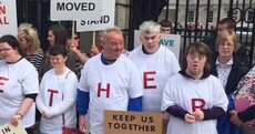 These people travelled all the way from Donegal to save their community