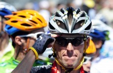 Disgraced Lance Armstrong back on the Tour de France route