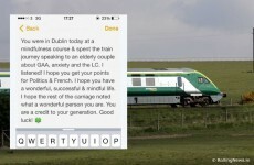 Irish Rail are trying to find a ‘wonderful’ young boy to give him this message