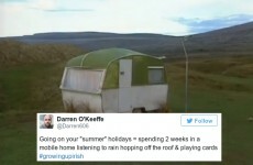 The #GrowingUpIrish hashtag expertly captured everyone's childhood