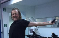 This is quite possibly the greatest picture we've ever seen of Miguel Angel Jimenez