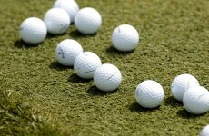 Have you ever seen three golfers in the same group hit identical tee shots before?