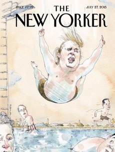 This magazine cover shows exactly what Donald Trump is doing to his opponents
