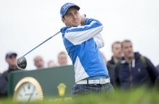 We've just had the first hole-in-one at the Open for three years
