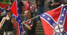 Scuffles between KKK and Black Panther groups at South Carolina Confederate flag protest