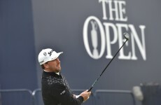 Graeme McDowell has started the third round of the Open with four birdies