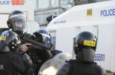 Petrol bombs and bricks thrown at police who were lured to scene