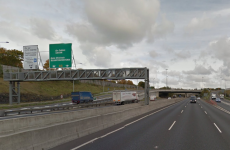 Motorcyclist dies after crashing into M50 barrier