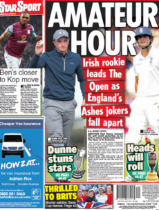 'The sporting story of a lifetime' - Paul Dunne is grabbing headlines around the world