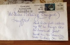 Here is yet more proof that Irish postmen are miracle workers