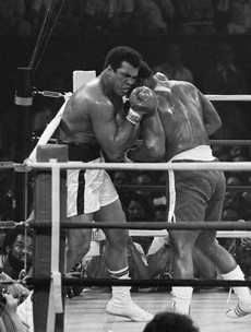 Ali's 'Thrilla in Manila' boots and Jordan's backboard among $430,000 worth of US sports merchandise up for auction
