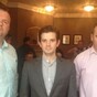 These men tried to launch a new party ... but anti-racism protesters gate-crashed their event
