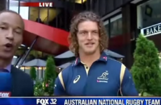Live on US morning TV, 'Honey Bear' Cummins told his horrific tale about a lion bleeding to death