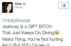 Cher had a meltdown at an Irish girl on Twitter