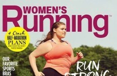 This running magazine put a plus-size model on its cover and it's winning so much praise