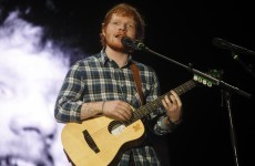 Ed Sheeran has been hanging out with his Irish granny all week