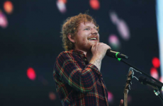 Going to see Ed Sheeran later? Bring a raincoat