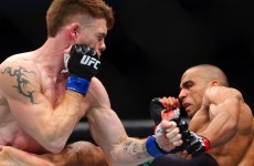 Edson Barboza's low blow on Paul Felder was not for the squeamish