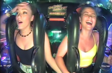 This video of an Irish girl passing out on a slingshot ride in Magaluf is gold