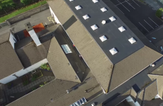 This lad caught kids climbing on a roof in Letterkenny, so he chased them with a drone