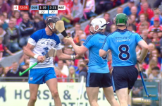 Liam Rushe smacked Maurice Shanahan in the face with his hurl