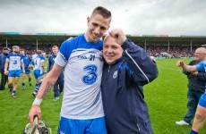 Derek McGrath explains why he stepped out of the Waterford dressing room at half-time