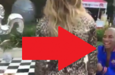 Khloe Kardashian has explained the guy 'doing coke' at her little sister's graduation