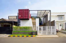 These old shipping containers have been used to create a luxury home