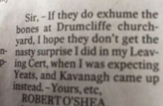 This Irish Times letter will delight anyone who ever sat the Leaving Cert