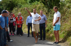 Some Liverpool legends took part in a spot of road bowling in West Cork at the weekend