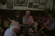 Here's Liam Gallagher having a session with some auld lads in a Mayo pub