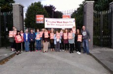 Locals pledge to keep protesting until homeless shelter closes