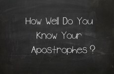 How Well Do You Know Your Apostrophes?