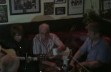 Here's Liam Gallagher having a session with some auld lads in a Mayo pub