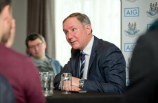 Jim Gavin didn't want to talk about the Davey Byrne incident yesterday