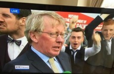 A whole load of gas tickets photobombed the RTÉ News report from the Galway Races...