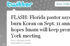 Twitter takes on the book-burning pastor