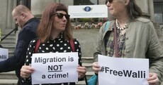 A rally calling for Walli Ullah Safi's immediate release from Cloverhill has been held in Dublin