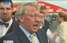 A whole load of gas tickets photobombed the RTÉ News report from the Galway Races...