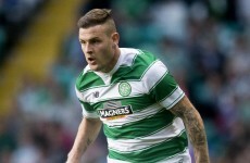Anthony Stokes' days at Celtic appear to be numbered
