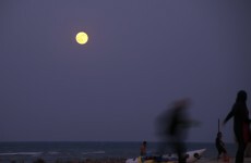 Look up, there's a blue moon tonight*