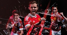 Back to the future: United stars model new throwback adidas strip following world record £750m deal