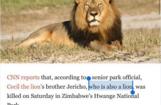 Everyone is sharing this mortifying Cecil the lion clarification... but all isn't as it seems