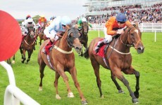 Aidan O'Brien's teenage son rode a memorable Galway winner this afternoon