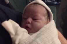 This baby girl was delivered by Dublin firefighters this morning