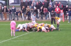 These Argentinian clubs engaged in an energy-sapping 34-second scrum