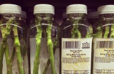 An American shop was caught rapid selling this crap asparagus 'flavoured' water