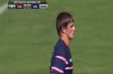 Dubliner AJ MacGinty landed a late drop-goal to give USA victory over Canada