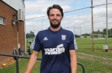 A former Irish international has joined Ipswich