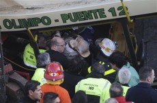 Seven killed as bus tries to beat train in Buenos Aires